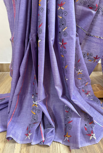 LOPA : COTTON KANTHA SAREE