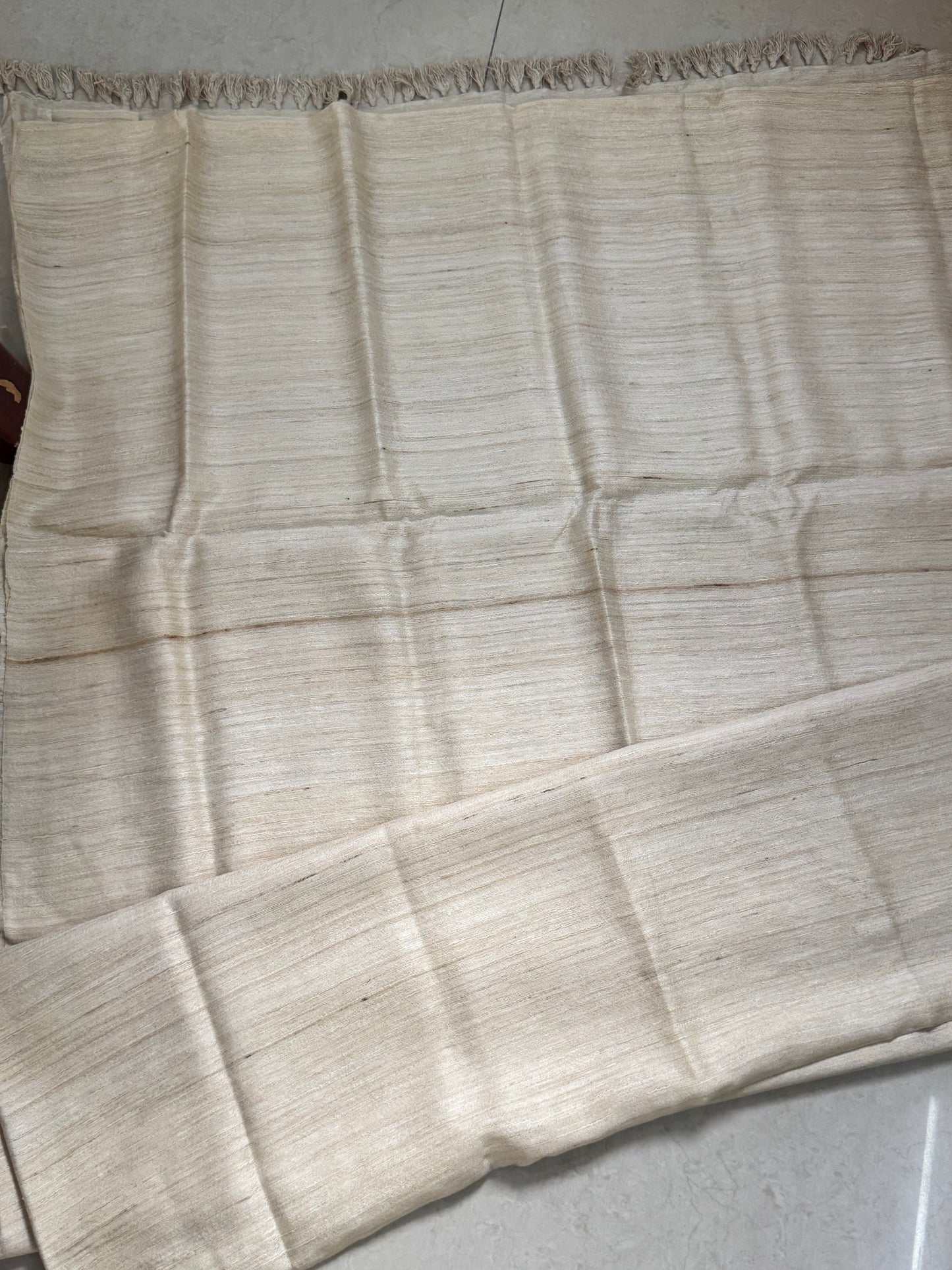 SHIVANGI : ERI BY MULBERRY SILK SAREE CREAM