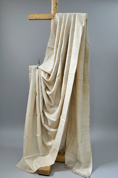 SHIVANGI : ERI BY MULBERRY SILK SAREE CREAM