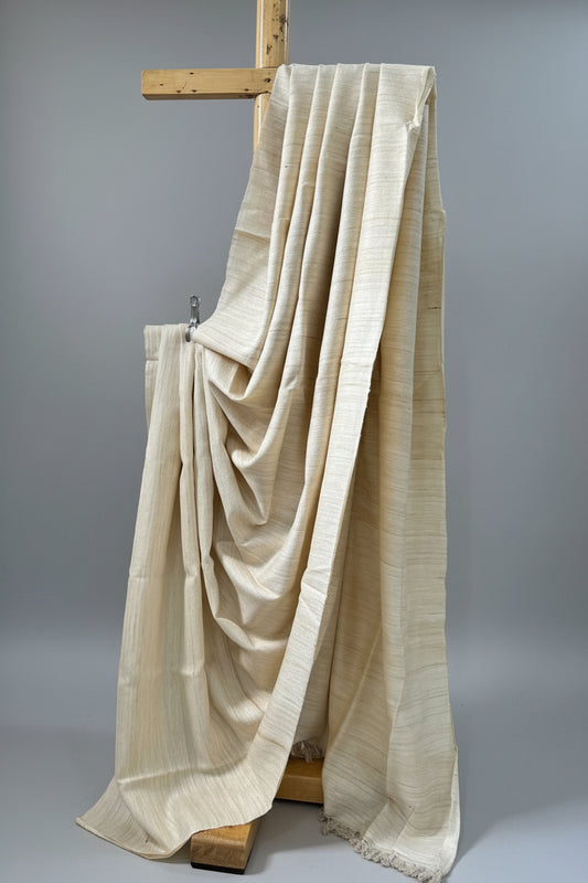 SHIVANGI : ERI BY MULBERRY SILK SAREE CREAM