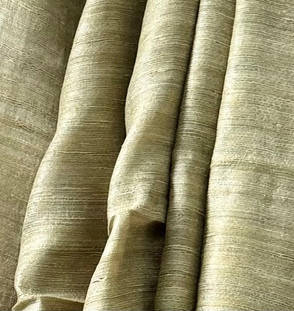 SHAKHAMBARI : ERI BY MULBERRY SILK SAREE SAGE-GREEN