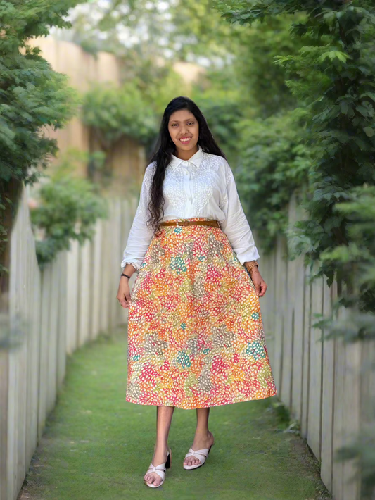 Printed Skirt