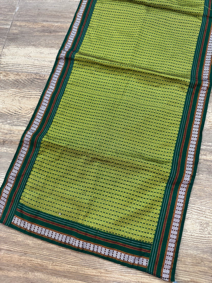 GREEN KHUN TABLE RUNNER