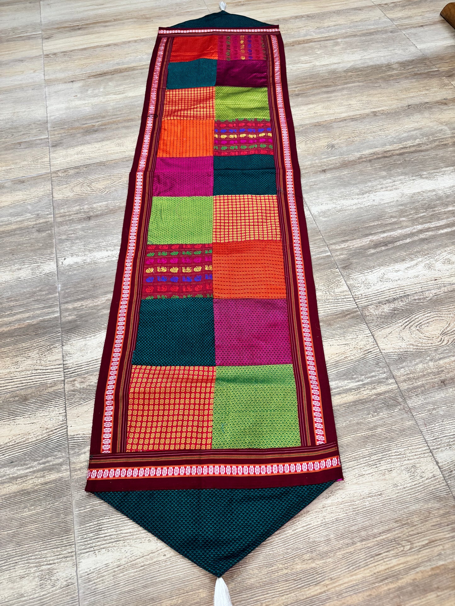 QUILTED TABLE RUNNER MADE FROM KHUN