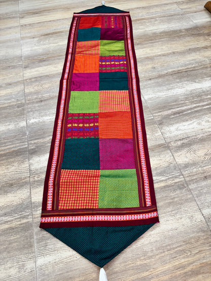 QUILTED TABLE RUNNER MADE FROM KHUN