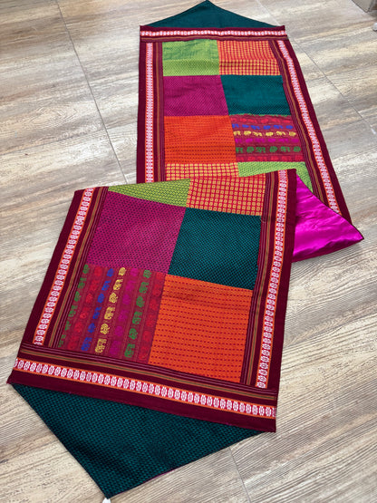 QUILTED TABLE RUNNER MADE FROM KHUN