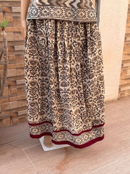 SITARA : SKIRT AND TOP SET