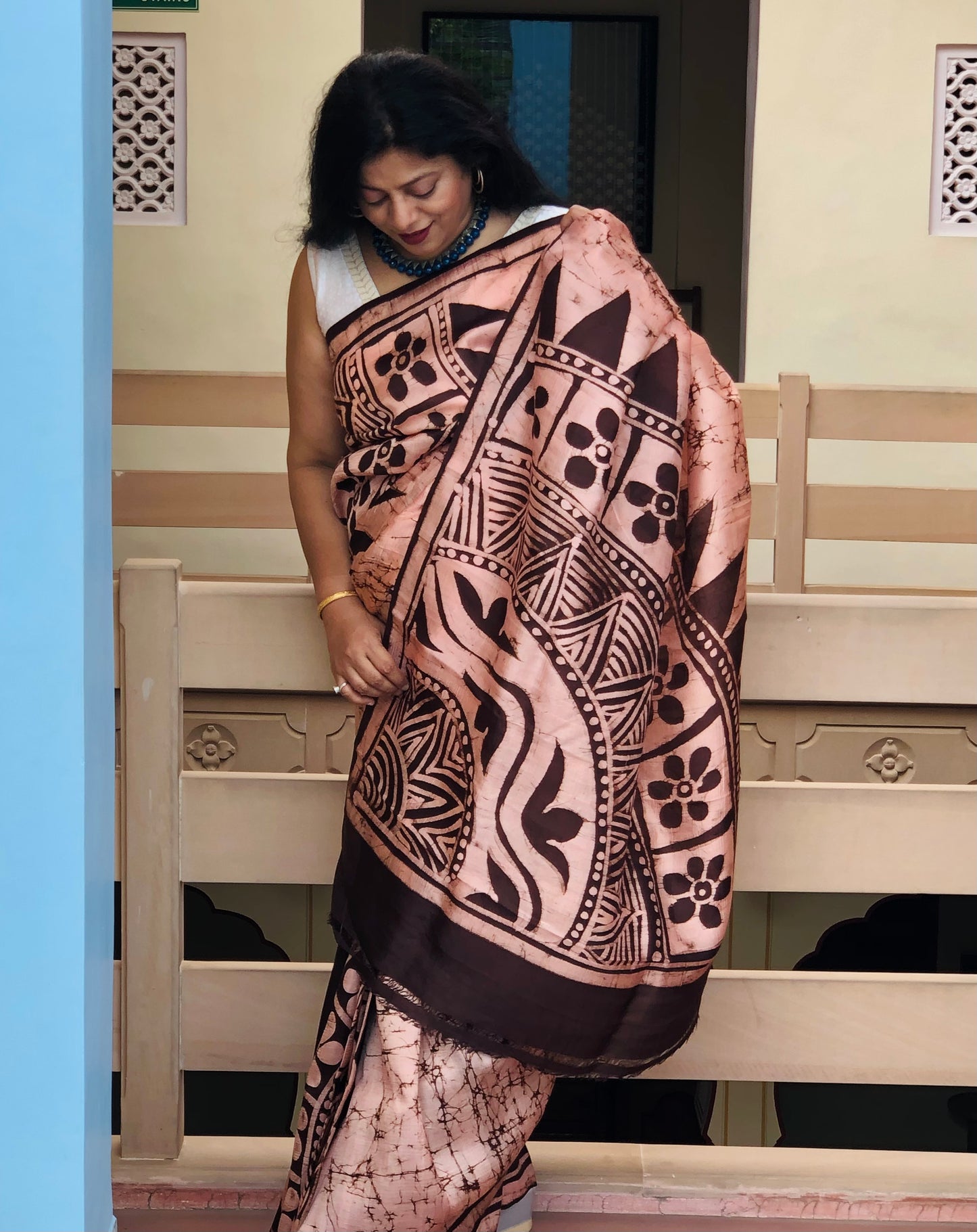 AVANI : BATIK SILK SAREE