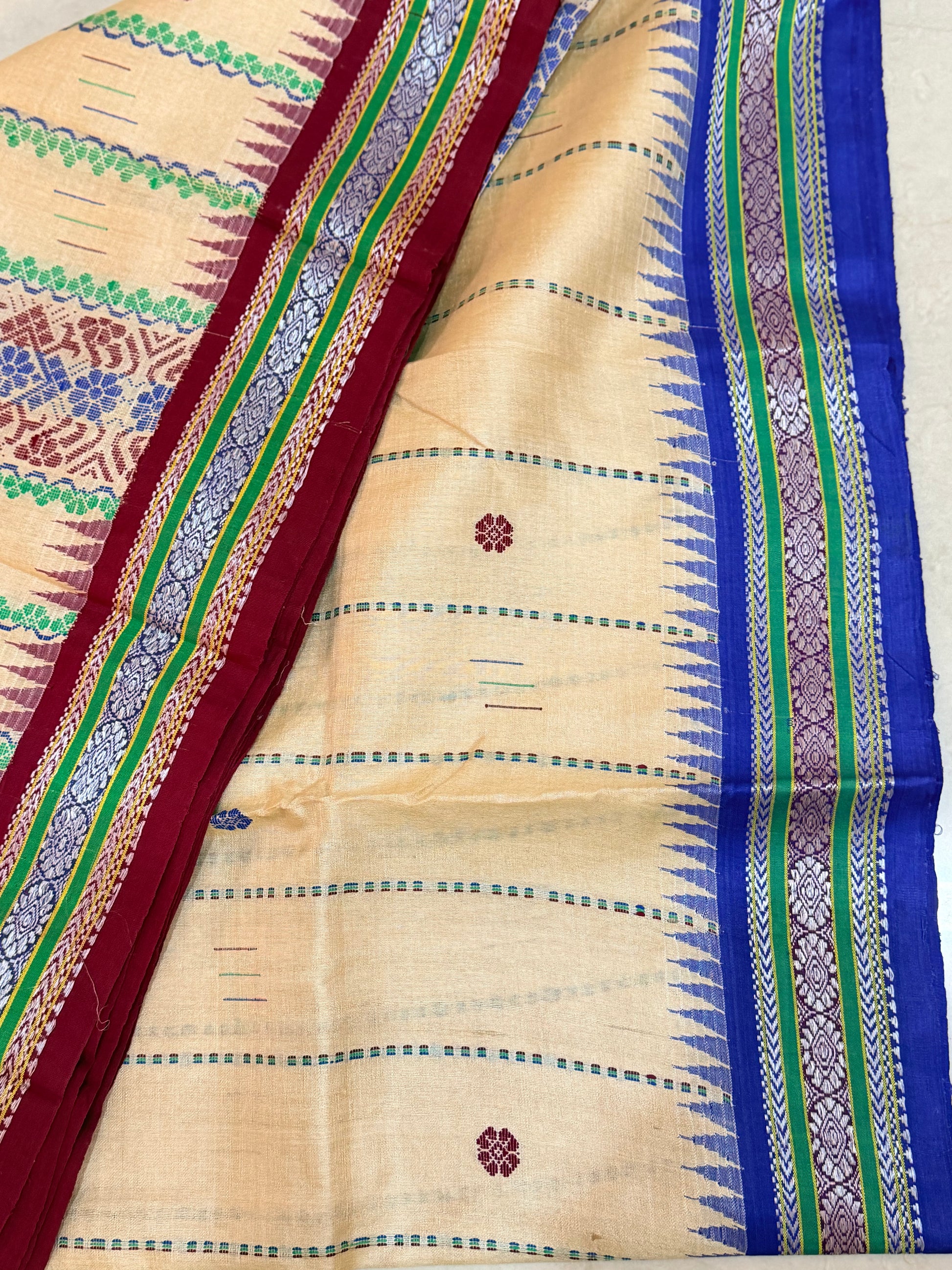 Vidarbha tussar saree