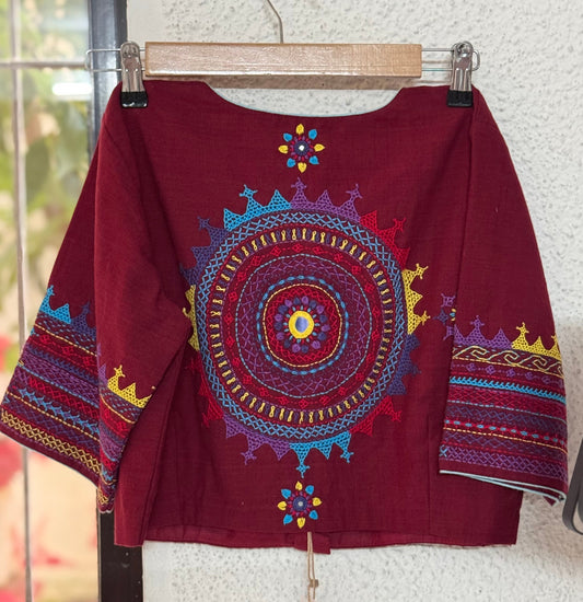 Lambani cotton blouse