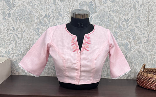 Pink blouse 