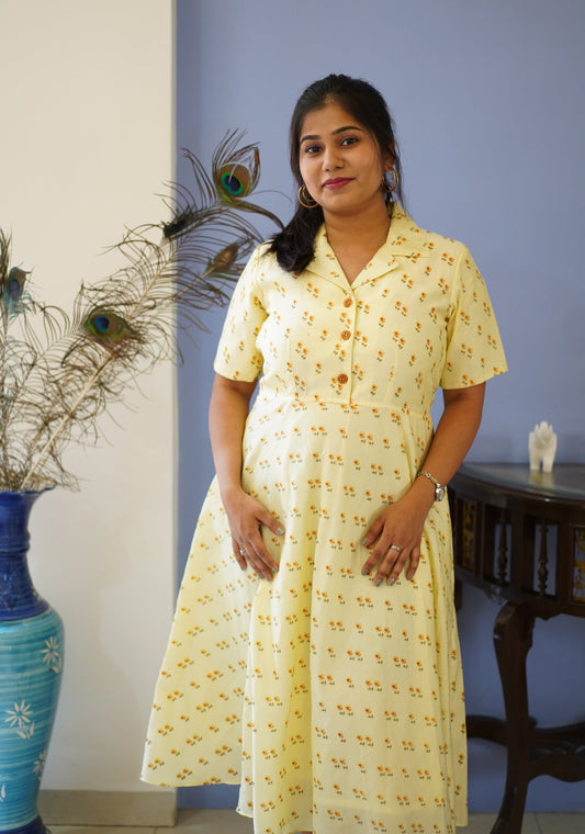 CHAMPA : FLORAL DRESS