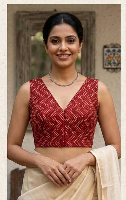 EELA : GAMATHI COTTON BLOUSE