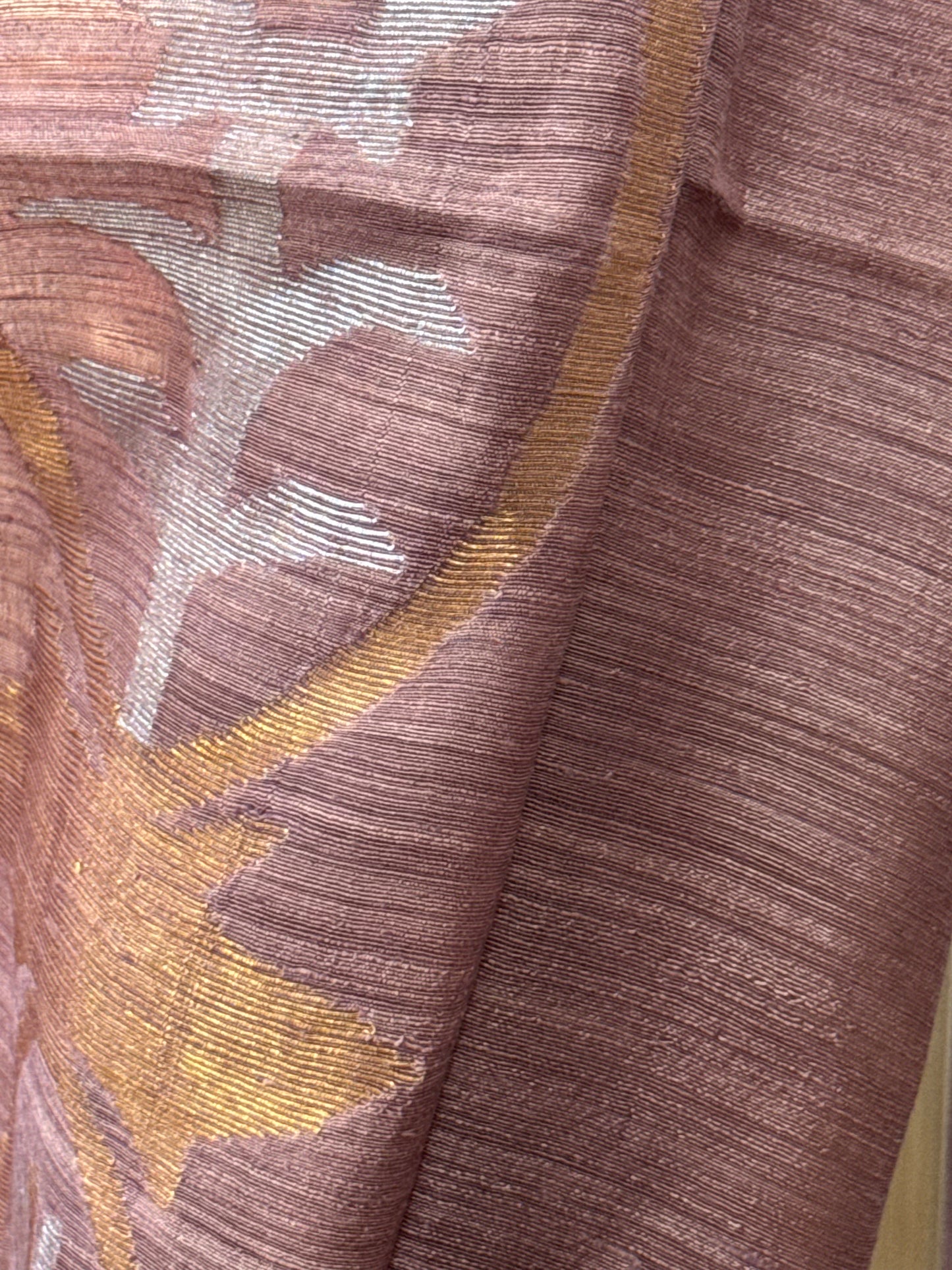 TOSHANI : MATKA RESHAM MUSLIN SILK SAREE