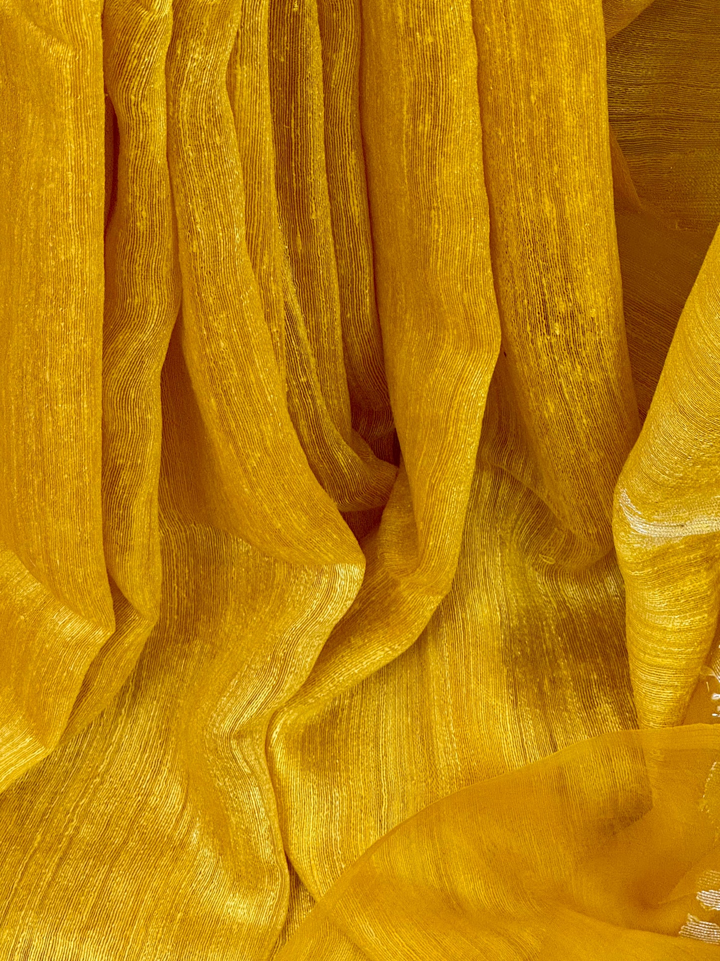 CHAMPA : MATKA RESHAM MUSLIN SILK SAREE