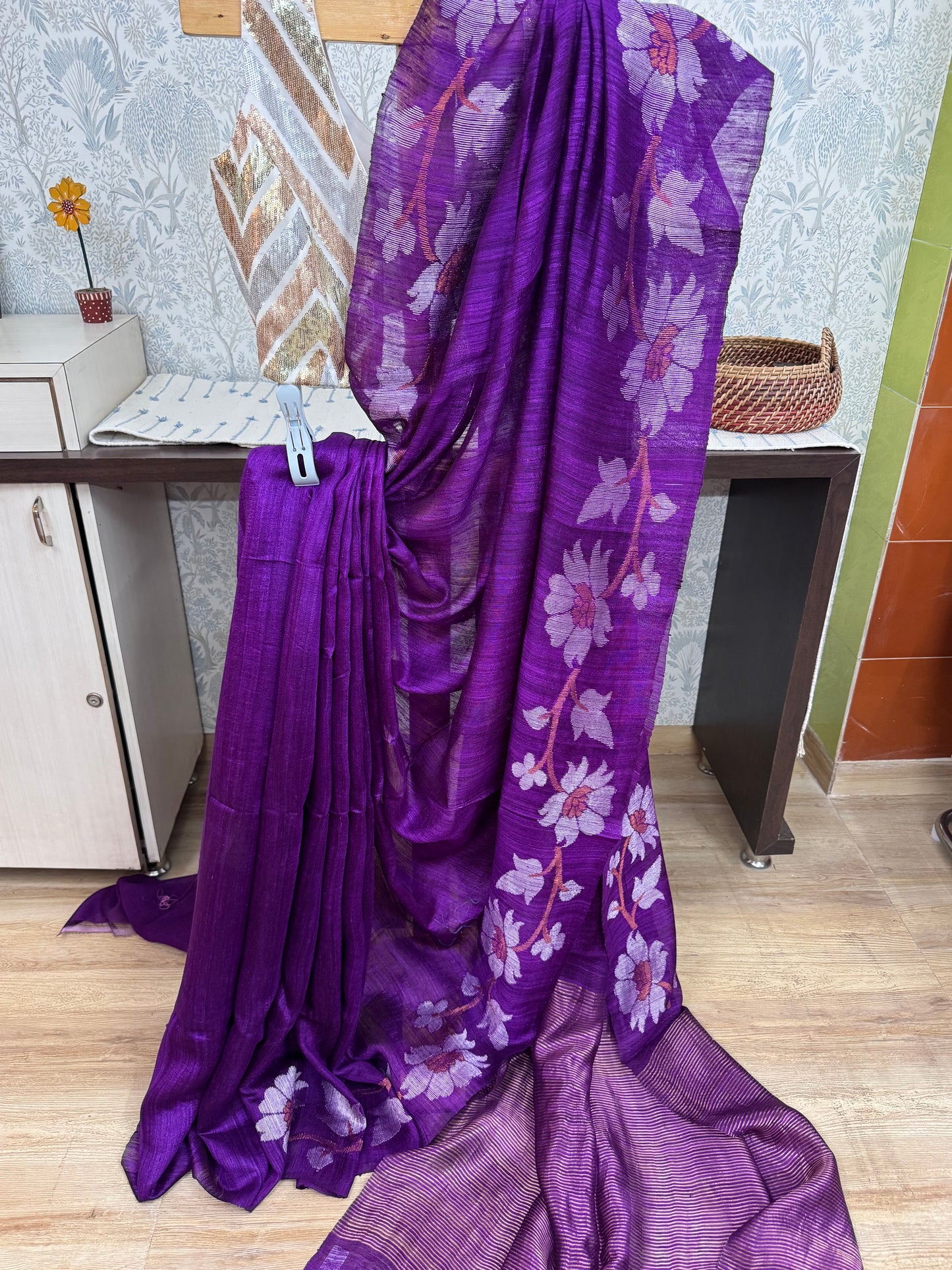 JAMUNA : PURE MATKA SILK SAREE