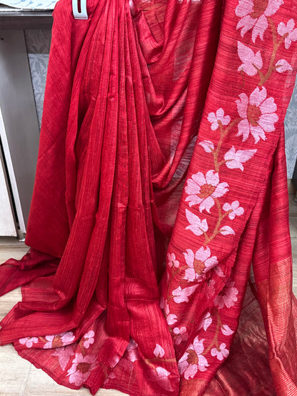 ANANTI : PURE MATKA SILK SAREE