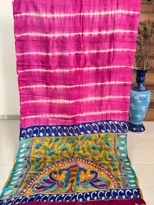 MANIK : SHIBORI SILK SAREE