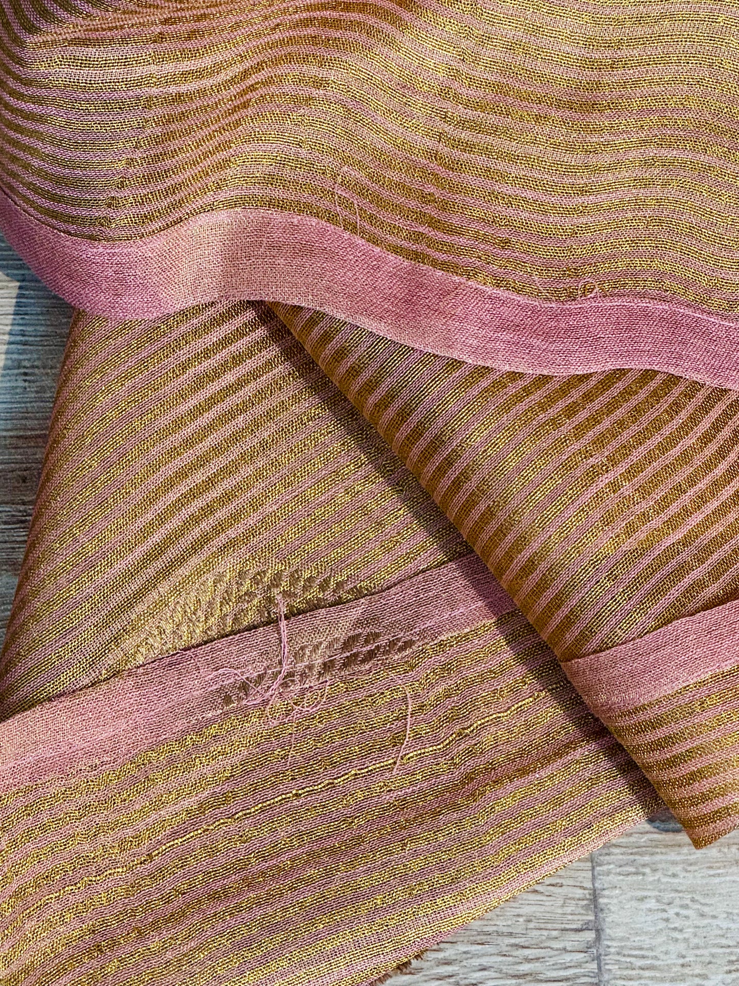 SUKSHMA : SILK-TISSUE MAHESHWARI SAREE